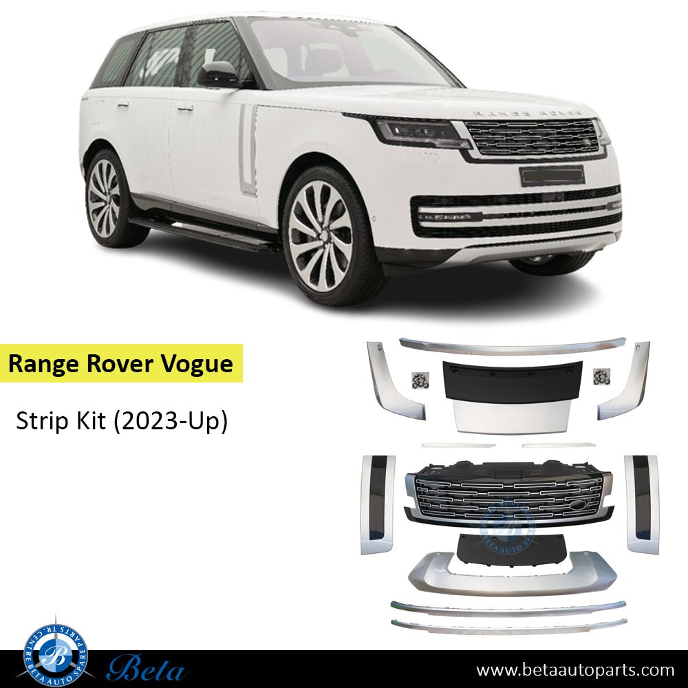 Range Rover Vogue (2023-Up), Strip Kit (Silver), China Range Rover Vogue (2023-Up), Strip Kit (Silver), China